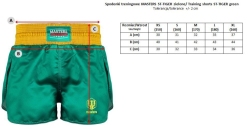 Spodenki treningowe MASTERS ST-TIGER zielone