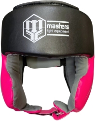 Kask bokserski sparingowy KSTOP-PU-FT różowy