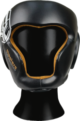 Kask bokserski KSS-PU-BLACK