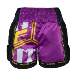 Spodenki damskie krótkie MASTERS KICKGIRL VIOLET