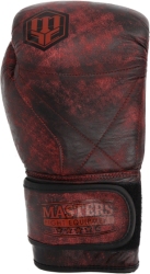 Rękawice bokserskie skórzane MASTERS RBT-MAROON