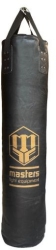 KOPIA Worek bokserski skórzany 150/35 cm pełny WWS-MASTERS czarny