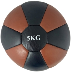 Piłka lekarska skóra naturalna MASTERS PL-NATURAL 5 kg