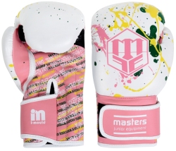 Rękawice bokserskie MJE - RPU-ART-PINK