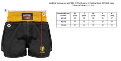 Spodenki treningowe MASTERS ST-TIGER czarne
