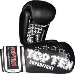 Rękawice bokserskie TOP TEN RTT-10 SUPERFIGHT 3000 STARS (WAKO APPROVED new)