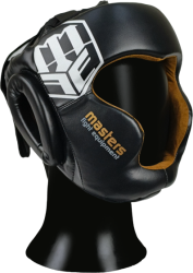 Kask bokserski KSS-PU-BLACK