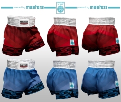 Spodenki MASTERS do kickboxingu SKB-W  (WAKO APPROVED)