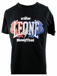 T-shirt męski LEONE LSM978/S16 szary 