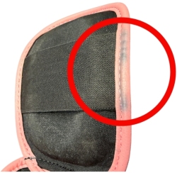 (W) Nagolenniki ze stópką MJE - NS-ART-PINK 