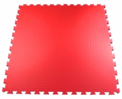 Mata puzzle MASTERS 100 cm x 100 cm x 2 cm czerwono-niebieska (80 kg/m3)