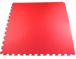 Mata puzzle MASTERS 100 cm x 100 cm x 2 cm czerwono-niebieska (80 kg/m3)