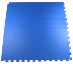 Mata puzzle MASTERS 100 cm x 100 cm x 2 cm czerwono-niebieska (80 kg/m3)