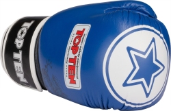 Rękawice bokserskie RTT-LEGACY 10 oz niebieskie (WAKO APPROVED)