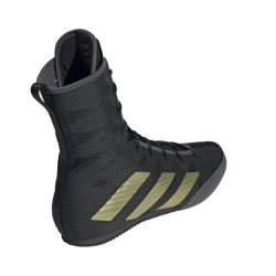 Buty bokserskie ADIDAS BOX HOG 4 czarno-złote