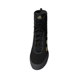 Buty bokserskie ADIDAS BOX HOG 4 czarno-złote