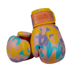Rękawice bokserskie MASTERS RPU-VIBEZ 10 oz PINK
