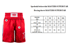 Spodenki bokserskie MASTERS  SUPERSTAR