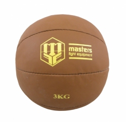 Medicine ball MASTERS PL-BROWN 3 kg Medicine ball MASTERS PL-BROWN 3 kg