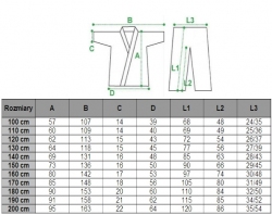 Kimono karate MASTERS 8 oz - 160 cm Kimono karate MASTERS 8 oz - 160 cm